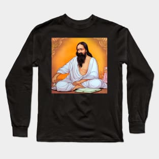 Guru Ravidas drawing Long Sleeve T-Shirt